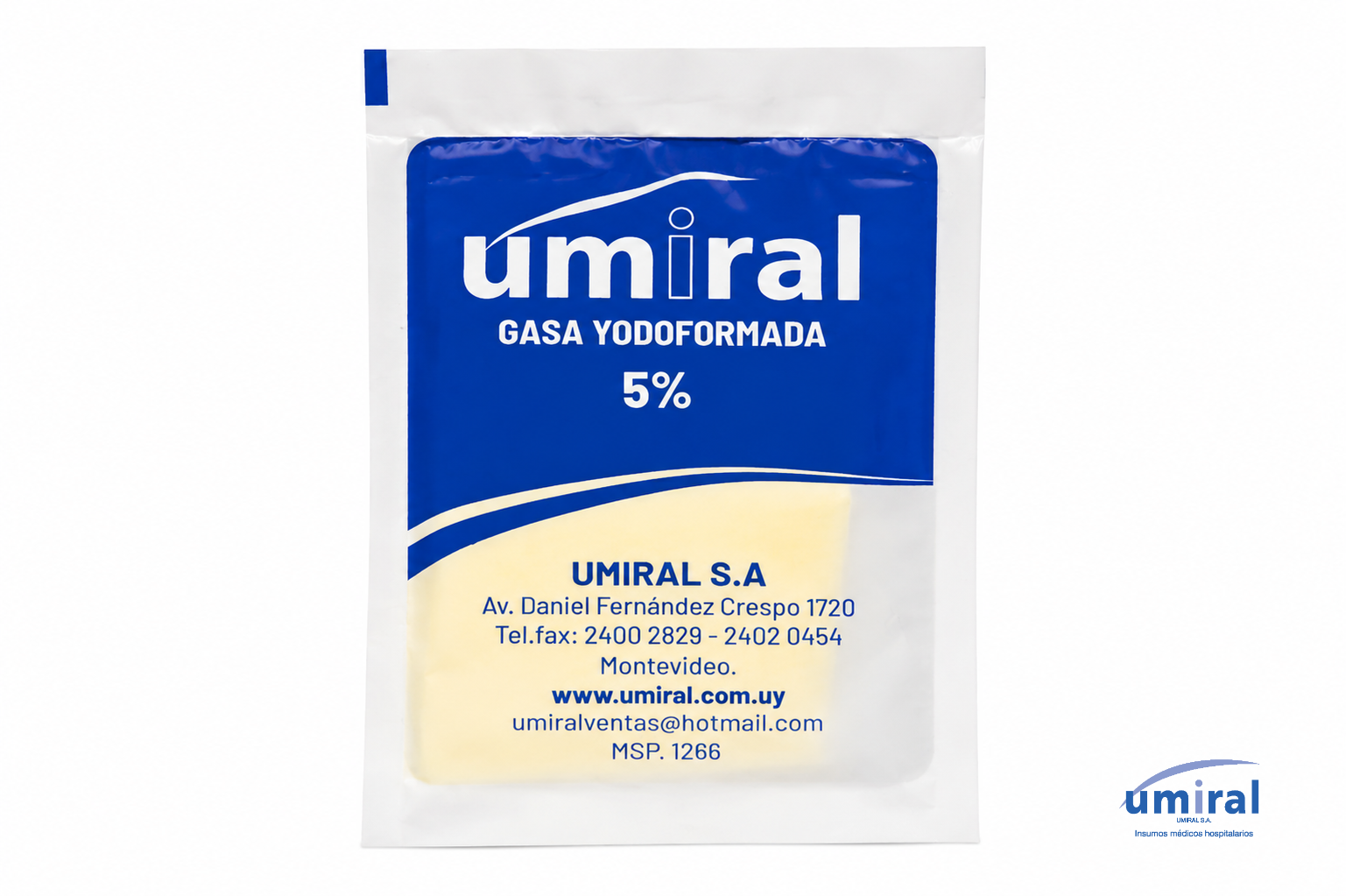 Gasa iodoformadas